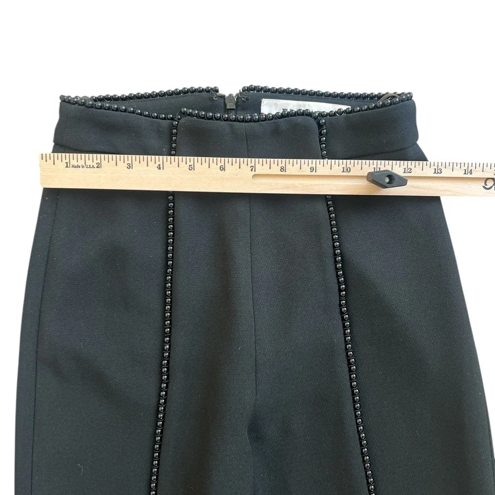 Elliatt Black Beaded Pants Bead Embellished - Picture 6 of 8